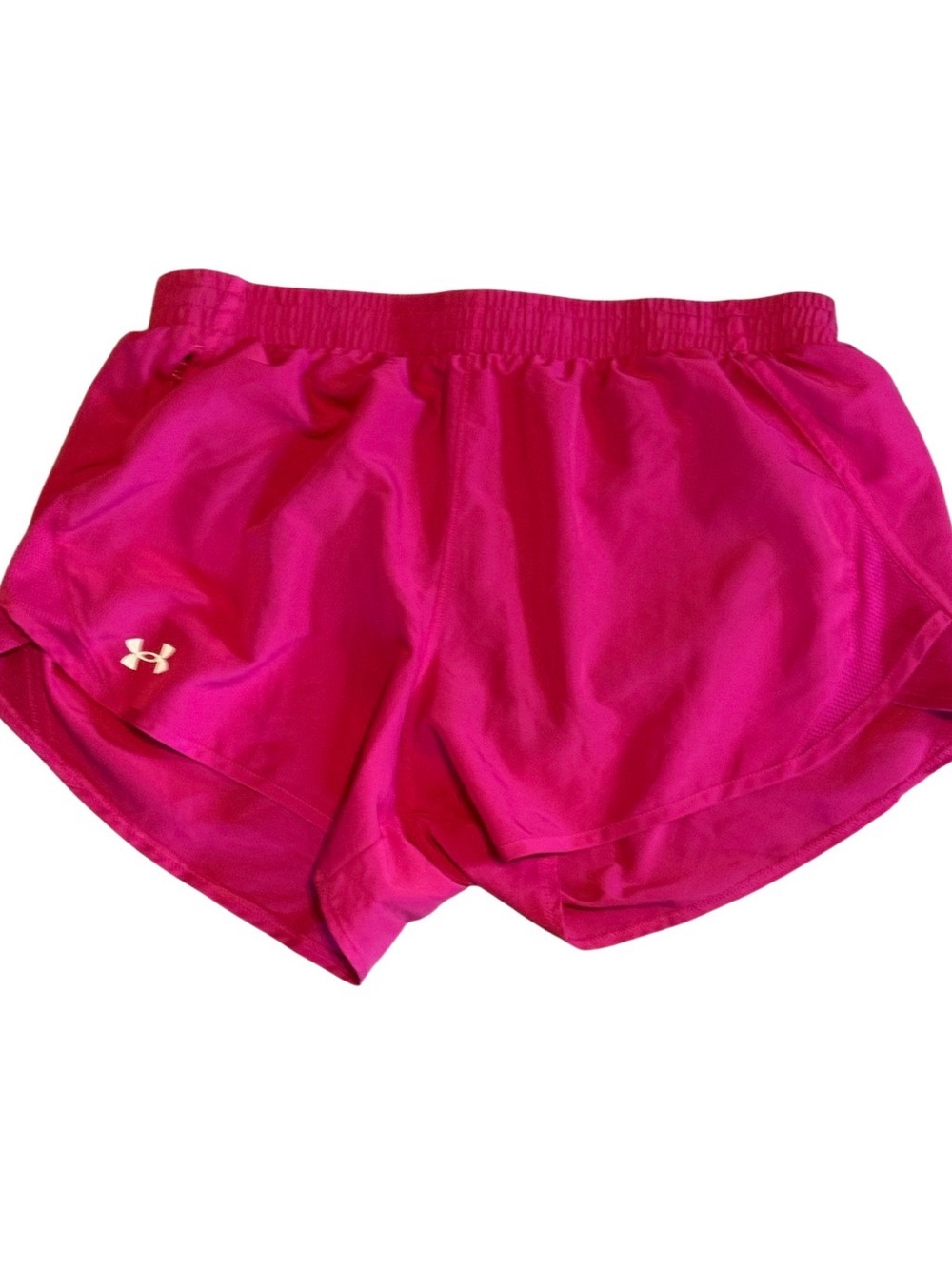 Under Armour Women’s Pink Athletic Tee & Running Shorts Set US Large - Picture 3 of 6